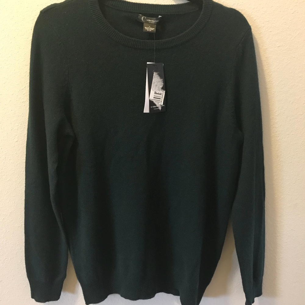 Hunter Green Cashmere Sweater